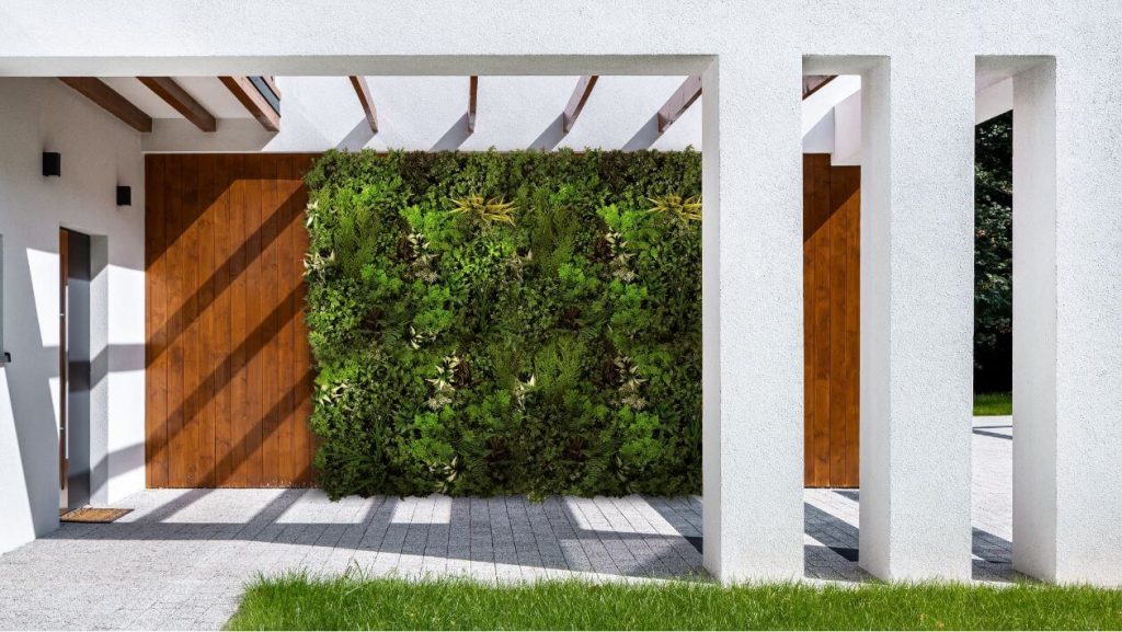 Artificial green wall from SYNLawn 